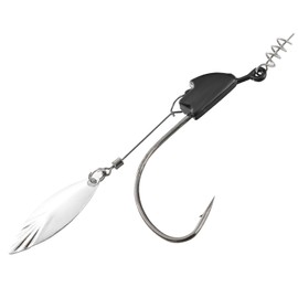 IZA Fishing Hooks 5pcs Weighted Swimbait Sequins Fishing Jigs Trout Bass for Freshwater and Saltwater