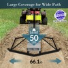 Walensee Driveway Drag, Heavy Duty Steel Drag Harrow 66" Width,