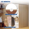 HZ-MONSTAR 2 Pack Sliding Pocket Door Hardware Kit, Sliding Door