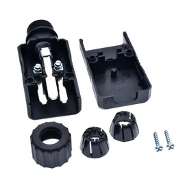 Toptekits 2 Pack IEC 320 C20 Rewirable DIY Power Plug Adapter, EN 60320 C20 16A 250V/125V AC Power Connector