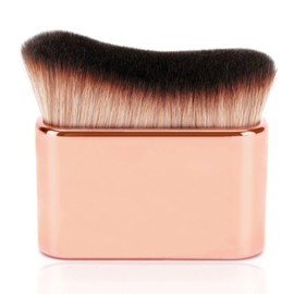 Diryi Self Tanner Brush, Tanning Brush for Face or Body, Rose Gold Extra Big Body Blending Brush for Leg, Professional Kabuki Powder Foundation Contour Concealer Bronzer Shadow Face And Body Brush