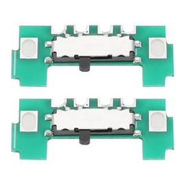 Pack of 2 Power Switch Sliding Button Board Replacement Parts Replacement On/Off Switch Compatible with Gameboy GBA Game Console