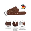 Cartvelli Business Leather Belt Men's 35 mm Made in Germany