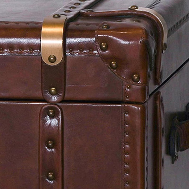 Tiazza 20Pcs Antique Brass Upholstery Tacks Drum Sofa Nails Cabinet