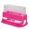 Dental Applicator Stick Dispenser, Large Capacity Refillable Convenient Transparent Plastic