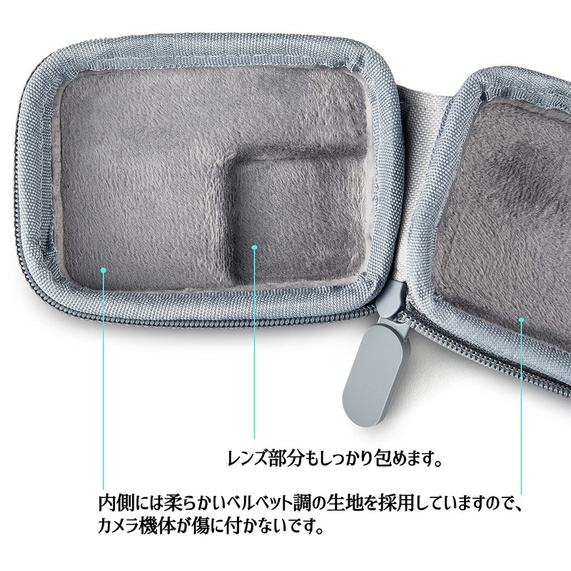 Taisioner Mini Case for GoPro HERO 12/11/10/9/8/7/6/5, Anti-Vibration, Dustproof, Protective