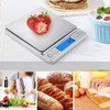 Digital Kitchen Scale Small and Portable Electronic Weighing Scales with