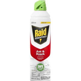 Raid Essentials Ant and Roach Killer Aerosol Spray, Child and Pet Safe, Kills Insects Quickly, for Indoor Use, 10 oz