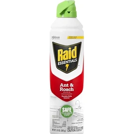 Raid Essentials Ant and Roach Killer Aerosol Spray, Child and Pet Safe, Kills Insects Quickly, for Indoor Use, 10 oz