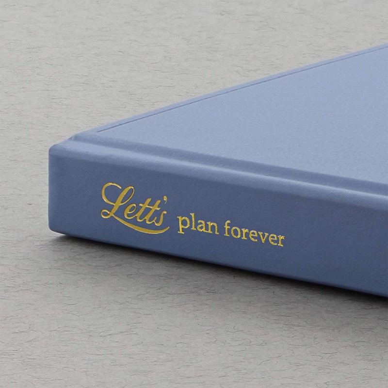 Letts Icon Book Perpetual Diary, Cream Paper, 384 Pages, 7.625