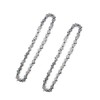 2-Pack 6 Inch Mini Chainsaw Chain, Replacement Chains for Cordless