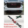 Auto Front Grill Gloss Black Red AT4X OVERLAY Emblem 2023+