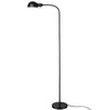 LALISU Dimmable Floor Lamp with Flexible Gooseneck and Rotatable Shade,