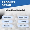 Bibikulala 5 Pack Spin Mop Head Refill for Vileda Mop