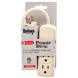 Uninex UNI3OUTPS Outlet Power Strip