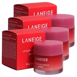 Laneige Lip Sleeping Mask EX Berry 20g x3 / 라네즈 립 슬리핑 마스크 EX 베리 20g x3개