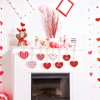 24 Pcs Wooden Love Heart Shape Craft
