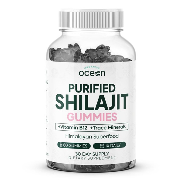 Shilajit for Men and Women - Natural Shilajit Supplement with