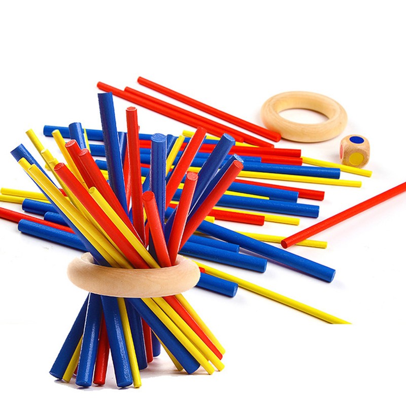 Wooden Stick Toy Early Educational Learning Intelligent Toys for Kid