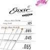 Lepeuxi Elixir 14077 Nanoweb Coating Nickel Plated Steel Electric Bass