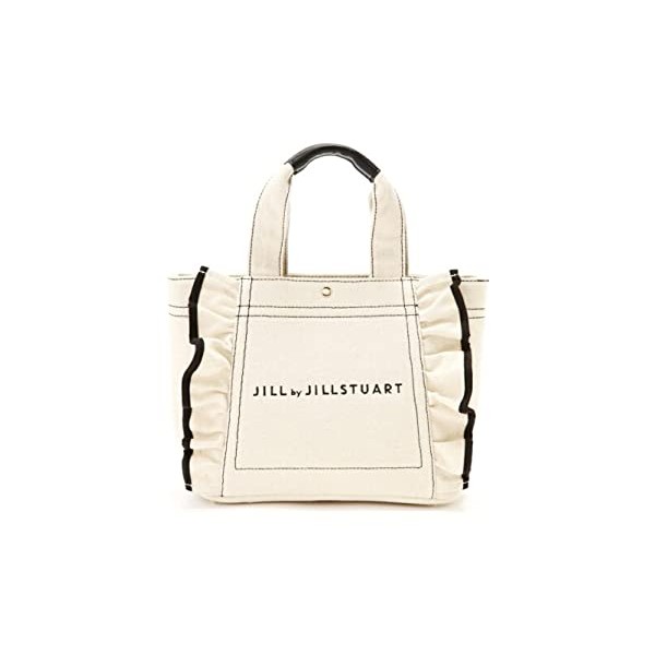 Jill by Jill Stuart FR Ruffle Tote Bag (Small, White, English Language Not Guaranteed), white