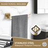 TURS Brushed Gold Bathroom Accessory Set 4-Pieces Bathroom Hardware Set