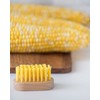 Fox Run Corn Desilking Brush, Wood and Plastic