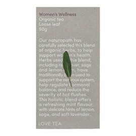 Love Tea Women's Wellness Loose Leaf Tea, 50g
