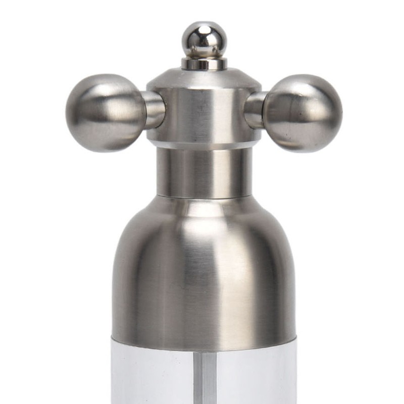 304 Stainless Steel Pepper Grinder Manual Rotation Pepper Mill Ceramic