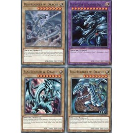 SDWD-DE034 Blue-Eyed Ultimate Dragon Fusion Set Common 1st Edition German Structure Deck: Blue-Eyes White Destiny with MZTCG Shipping Protection Yugioh