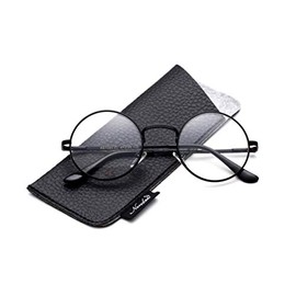 Quality Unisex Retro Round Reading Glasses Spring Hinge Stainless Steel Frame Metal Round Reading Glasses