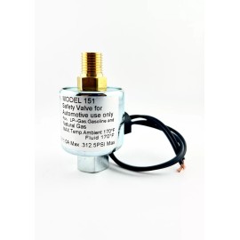 24/7PARTSINC Propane 12v Solenoid Fuel Lock Off Valve Lockoff Lpg Liquid Vapor Gas 1/4" NPT