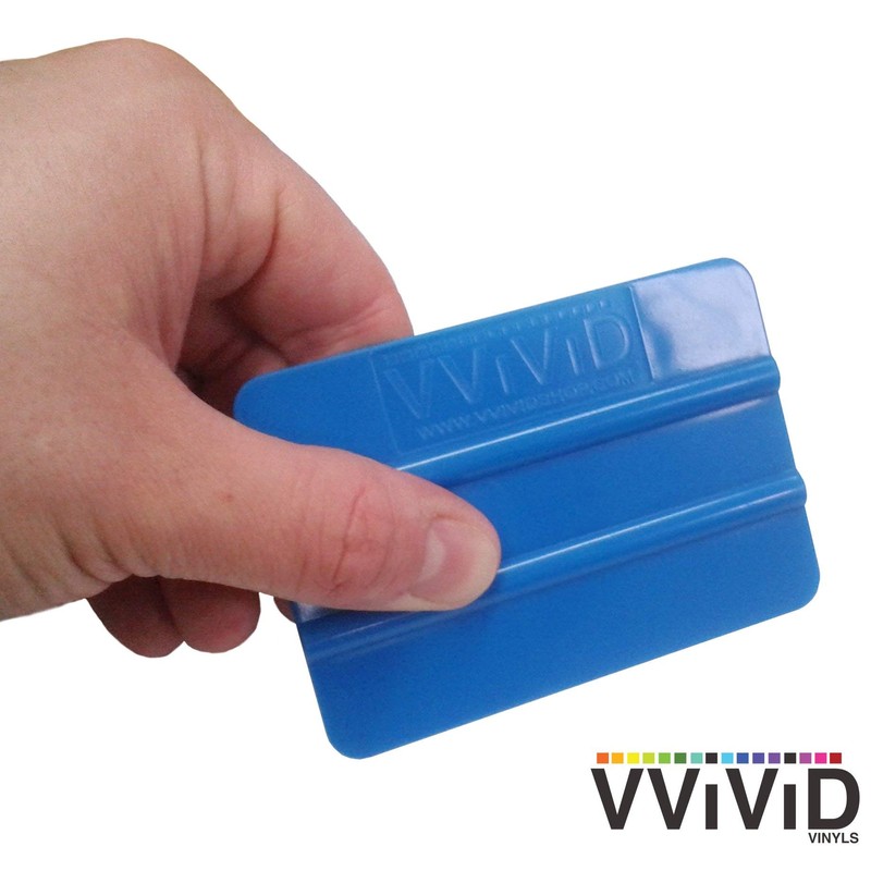 VViViD - Rasqueta de vinilo, color azul, Paquete de 24