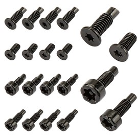 20Pcs Ring Doorbell Screws Replacement, GLADFRESIT T6 T15 Security Spare Screws with holes, Hardware Accessories Compatible with Video Doorbell 2 and Pro