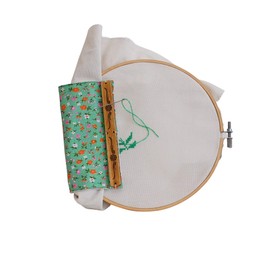 Needle minder for cross stitch Universal Grime Guard Magnetic cross stitch christmas gift woodandcat needle keeper cross stitch pattern holder for qsnap hoop scroll rods any size Fresh Mint & flowers