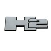 2pcs New H2 Rear Liftgate Door Nameplate 3D Badge Emblems