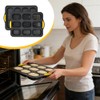 2 pcs Silicone Baguette Bread Pan Set, 4 Hole Non-Stick