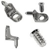 Shelf Brackets, Pack of 48, Angle Shelf Support with Pins