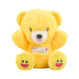 Mood Bears® Happy Bear (Large) – Soft Yellow Teddy Bear for Kids & Adults, Encouraging Positivity & Emotional Well-Being