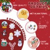Knitgrip 24 Pcs Winter Enamel Lapel Pins Elf Nutcracker Lapel
