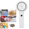 Desktop Handheld LED Magnifier 7X USB Battery Powered Reading Magnifying