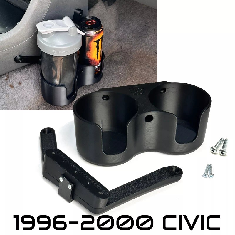 CARZDELUXE EK CUP HOLDER UPGRADE FITS 1996-2000 Civic