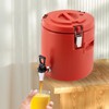 2.64-Gallon / 10 L Insulated Beverage Dispenser,Stainless Steel Inner Barrel,with