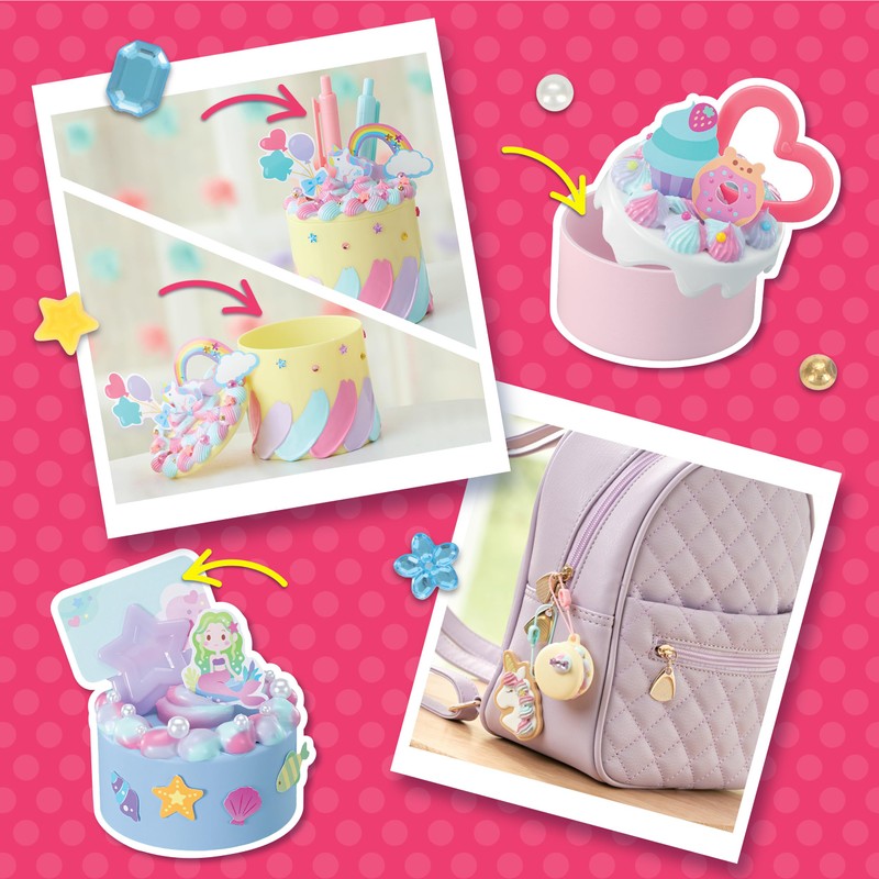 Pati-School - Frost 'n' Decorate Rainbow Paste Craft Kit, 32355,