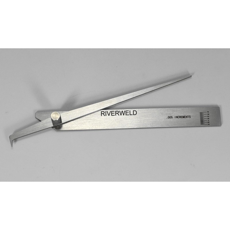 RIVERWELD Pit Gauge V-WAC Weld Measure Inspection Checks Undercut Crown