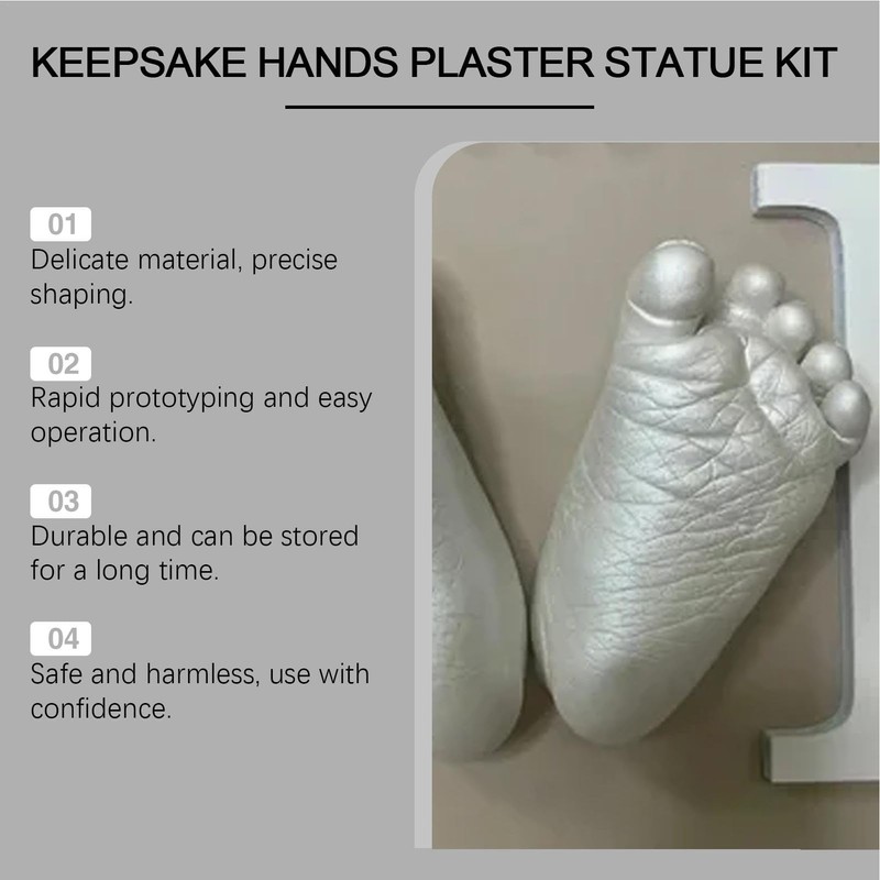 Hand Sculpture Kit | Alginate Molding Powder,Plaster Statue Molding Kit,
