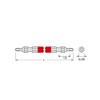 ANEX ACS-1165 Color Bit Square Double-Ended SQ #1 x 65