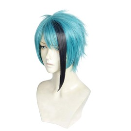 Heat Resistant Cosplay Wig, Second Castle, Jade Leech Floyd Leech Party, Disguise, Cosplay Wig + Bonus 1 Piece Exclusive Net