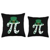 Cute 3.14 Pi Symbol Leprechaun Hat Shamrock St Patrick's Day