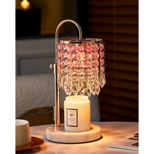 Candle Warmer Lamp with Timer Dimmer and 3 Bulbs, Candle